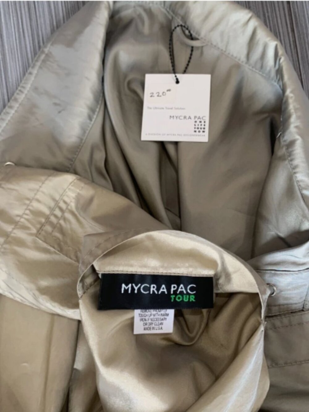 Mycra Pac Tour Women's Front Jacket & High-Rise Rain Resitant Set 2 M/L - Picture 7 of 14